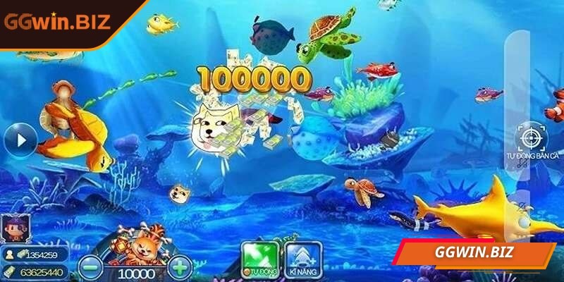 Jackpot Vua Đại Dương GGWIN: Phiêu lưu đại dương ấn tượng 2 Các vũ khí tối tân giúp bạn trải nghiệm, đỉnh cao