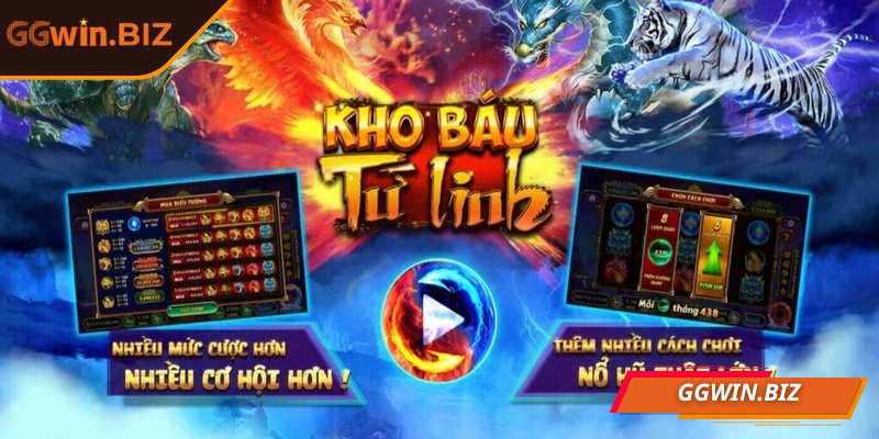 Kho Báu Tứ Linh GGWIN: Bí kíp chinh phục phần thưởng lớn 1 Kho báu tứ linh GGWIN mở ra thế giới nổ hũ sống động