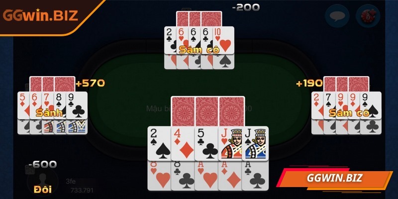 Cao thủ thường giữ lại các quân bài quan trọng để tạo sảnh