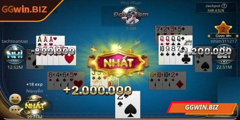 Phỏm GGWIN: Chiến thuật thông minh, phần thưởng giá trị 3 Chiến thuật dự đoán nước đi cũng yêu cầu linh hoạt