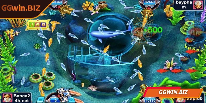 Vua bắn cá GGWIN - Chinh phục đại dương, săn thưởng khủng 2 Người tham gia có thể nhận thưởng từ phát bắn chính xác