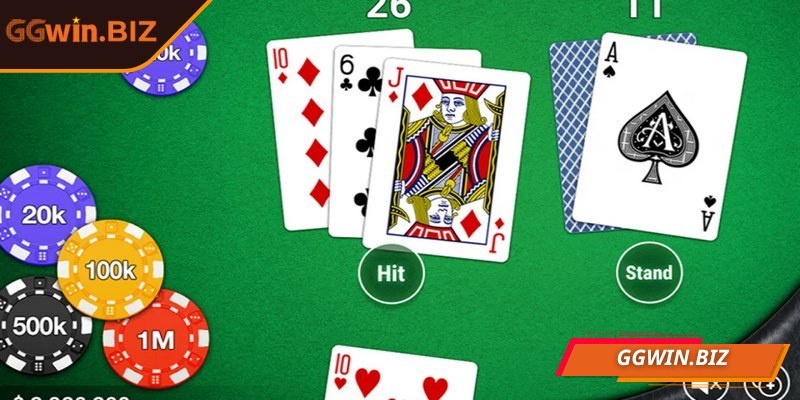 Xì dách GGWIN mang đến trải nghiệm kịch tính chưa từng có